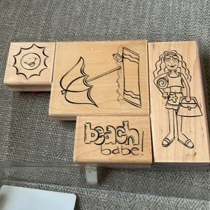 Beach Babe S728 stamp set